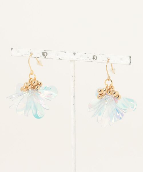 tone（トーン）の「【Beauty bell】ファンファーレピアス（ピアス（両耳用）・レディース・ブルー/パープル/レッド/ピンク/パープル系その他2/その他/イエロー/ブラック/グレー・FREE）」の9枚目の写真