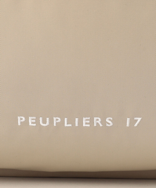 DANTON（ダントン）の「Polyester Twill Backpack〈PEUPLIERS 17〉（バックパック/リュック・レディース・グレー/ベージュ系その他/ブラック・-）」の10枚目の写真