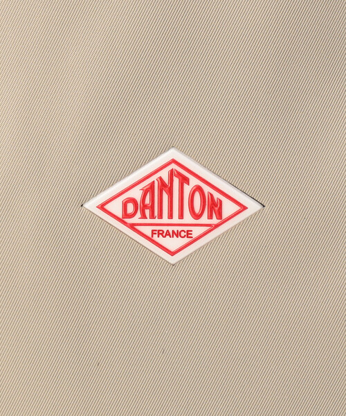 DANTON（ダントン）の「Polyester Twill Backpack〈PEUPLIERS 17〉（バックパック/リュック・レディース・グレー/ベージュ系その他/ブラック・-）」の11枚目の写真