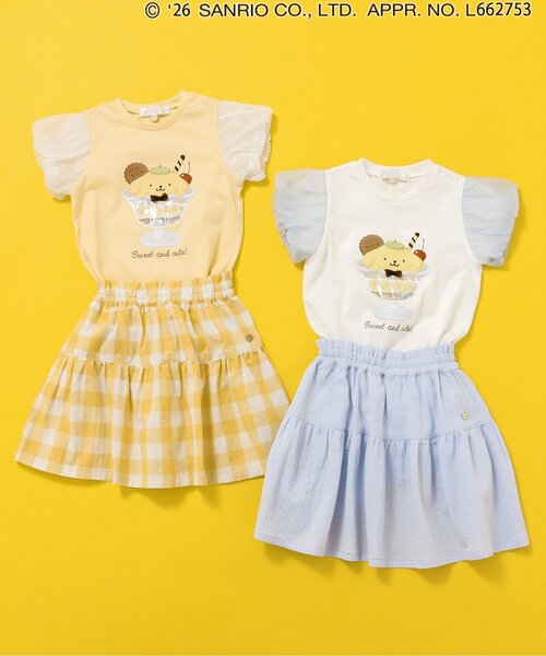 Seraph（セラフ）の「どんな服にも合わせやすい！デイリースカート_ジュニア対応（スカート・キッズ・サックスブルー/その他3/イエロー・100/90/80/140/130/120/110）」の12枚目の写真