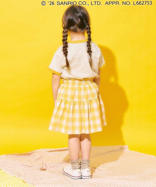 Seraph（セラフ）の「どんな服にも合わせやすい！デイリースカート_ジュニア対応（スカート・キッズ・サックスブルー/その他3/イエロー・100/90/80/140/130/120/110）」の7枚目の写真