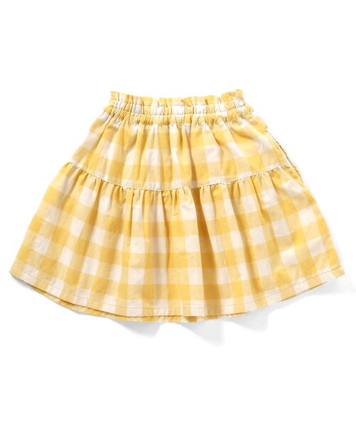 Seraph（セラフ）の「どんな服にも合わせやすい！デイリースカート_ジュニア対応（スカート・キッズ・サックスブルー/その他3/イエロー・100/90/80/140/130/120/110）」の5枚目の写真