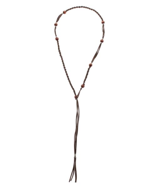 Ungrid（アングリッド）の「ウッドコンビネックレス（ネックレス・レディース・ブラック/ブラウン・FREE）」の12枚目の写真