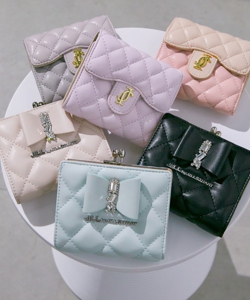 JILL by JILL STUART(ジルバイジルスチュアート)の「RIBBONキルトウォレット(財布・レディース・ブラック/ピンク/ブルー・FREE)」の10枚目の写真
