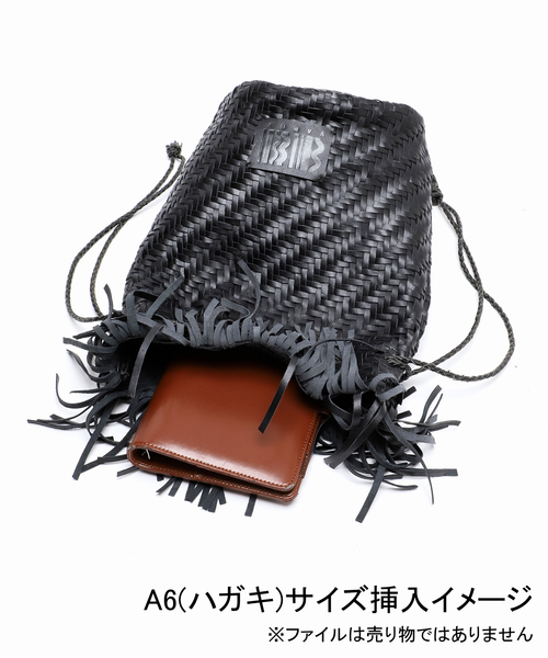 JOURNAL STANDARD（ジャーナルスタンダード）の「別注【VARNY】MESHキンチャク（ショルダーバッグ・レディース・ブラック/ブラウン・FREE）」の12枚目の写真