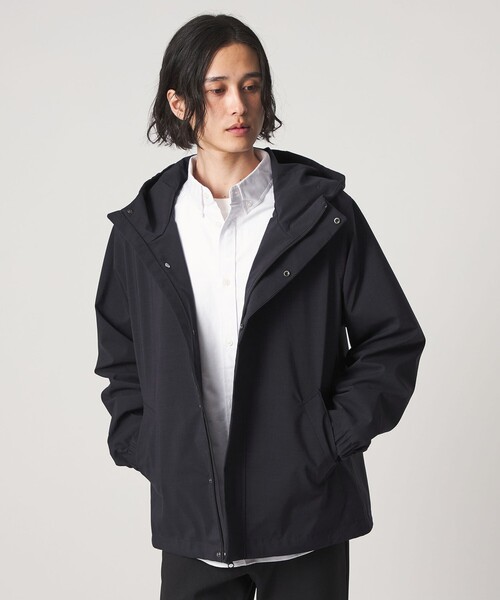 A DAY IN THE LIFE UNITED ARROWS(アデイインザライフユナイテッドアローズ)の「フーデッド ブルゾン-撥水・防風-<A DAY IN THE LIFE>(ブルゾン・メンズ・ブラック/ネイビー/ベージュ・M/L)」の9枚目の写真