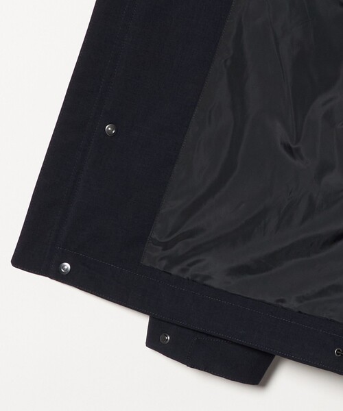 A DAY IN THE LIFE UNITED ARROWS(アデイインザライフユナイテッドアローズ)の「フーデッド ブルゾン-撥水・防風-<A DAY IN THE LIFE>(ブルゾン・メンズ・ブラック/ネイビー/ベージュ・M/L)」の4枚目の写真