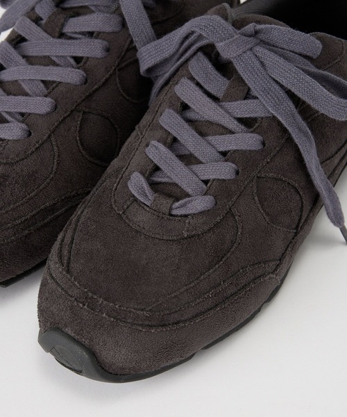 BARNYARDSTORM（バンヤードストーム）の「BARNYARDSTORM / スエードライトスニーカー【一部店舗限定】（スニーカー・レディース・ベージュ/チャコールグレー・S/M/L）」の7枚目の写真