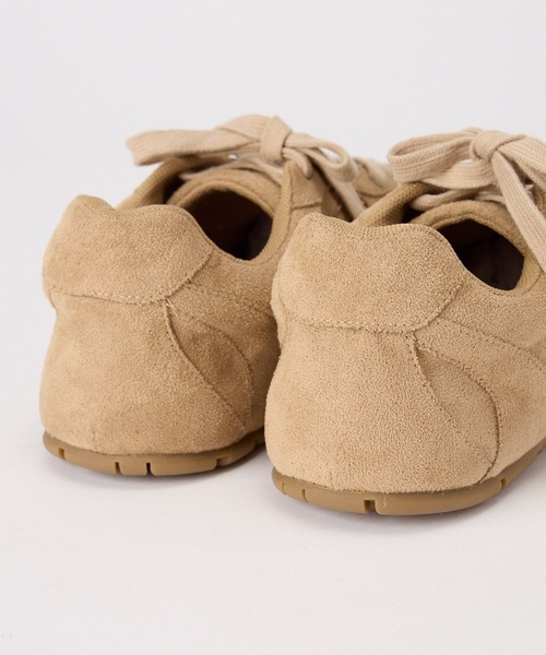 BARNYARDSTORM（バンヤードストーム）の「BARNYARDSTORM / スエードライトスニーカー【一部店舗限定】（スニーカー・レディース・ベージュ/チャコールグレー・S/M/L）」の14枚目の写真