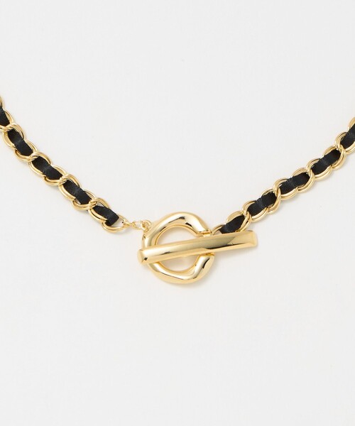 UNITED ARROWS（ユナイテッドアローズ）の「チェーンリボン グラスホルダー（ネックレス・レディース・シルバー/ゴールド・FREE）」の7枚目の写真