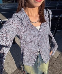 CIAOPANIC | ぽこぽこポップコーンスキッパーシャツ(シャツ/ブラウス)