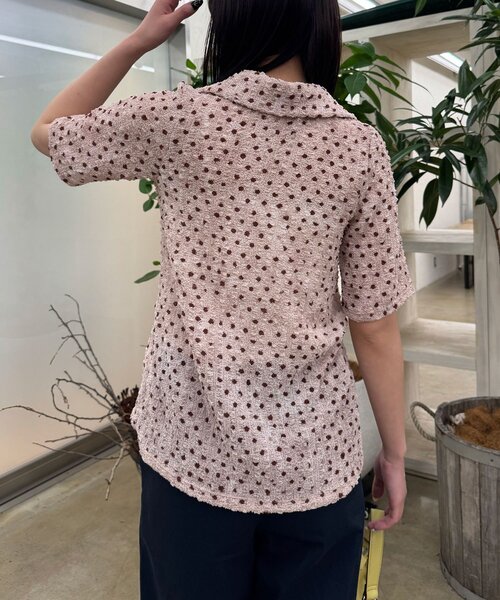 CIAOPANIC(チャオパニック)の「ぽこぽこポップコーンスキッパーシャツ(シャツ/ブラウス・レディース・アイボリー/ブルー/ピンク/グリーン/ブラウン/ホワイト/グリーン系その他/ブルー系その他/ピンク系その他/ブラウン系その他・ONE SIZE/0)」の19枚目の写真
