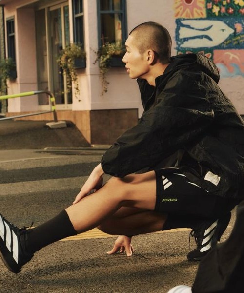 DAY//0 ウーブンジャケット / RUN WV JKT M / アディダス adidas