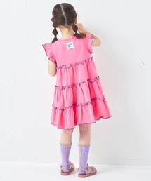 pairmanon（ペアマノン）の「【綿100%】ガールズ メロー ティアードワンピース（ワンピース）」