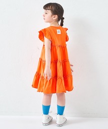 pairmanon（ペアマノン）の「【綿100%】ガールズ メロー ティアードワンピース（ワンピース）」