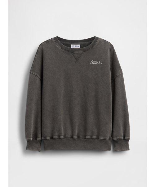GAP(ギャップ)の「Gap × ディズニー ヴィンテージソフト オーバーサイズ スウェットシャツ (キッズ)(スウェット・キッズ・イエロー/ホワイト/ブラック・160cm/150cm/140cm/130cm/120cm/110cm)」の5枚目の写真