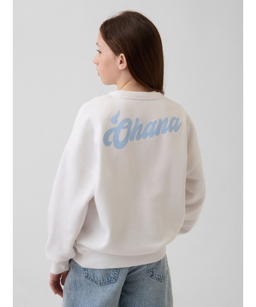 GAP(ギャップ)の「Gap × ディズニー ヴィンテージソフト オーバーサイズ スウェットシャツ (キッズ)(スウェット・キッズ・イエロー/ホワイト/ブラック・160cm/150cm/140cm/130cm/120cm/110cm)」の9枚目の写真