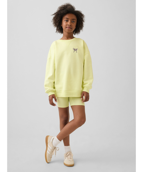 GAP(ギャップ)の「Gap × ディズニー ヴィンテージソフト オーバーサイズ スウェットシャツ (キッズ)(スウェット・キッズ・イエロー/ホワイト/ブラック・160cm/150cm/140cm/130cm/120cm/110cm)」の10枚目の写真