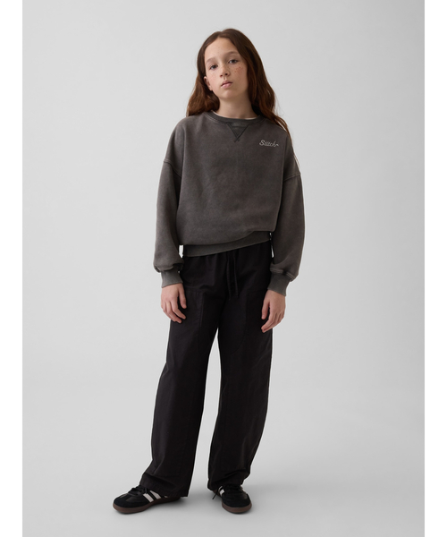 GAP(ギャップ)の「Gap × ディズニー ヴィンテージソフト オーバーサイズ スウェットシャツ (キッズ)(スウェット・キッズ・イエロー/ホワイト/ブラック・160cm/150cm/140cm/130cm/120cm/110cm)」の12枚目の写真