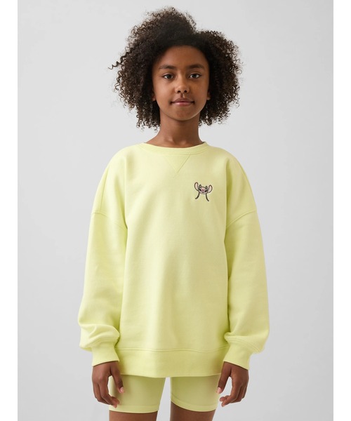 GAP(ギャップ)の「Gap × ディズニー ヴィンテージソフト オーバーサイズ スウェットシャツ (キッズ)(スウェット・キッズ・イエロー/ホワイト/ブラック・160cm/150cm/140cm/130cm/120cm/110cm)」の13枚目の写真