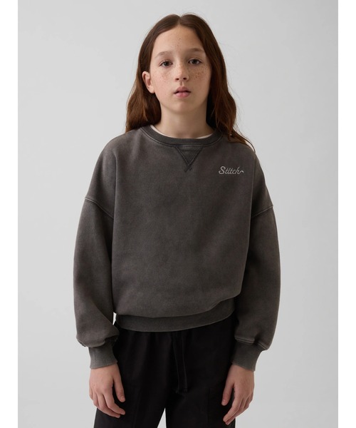 GAP(ギャップ)の「Gap × ディズニー ヴィンテージソフト オーバーサイズ スウェットシャツ (キッズ)(スウェット・キッズ・イエロー/ホワイト/ブラック・160cm/150cm/140cm/130cm/120cm/110cm)」の14枚目の写真