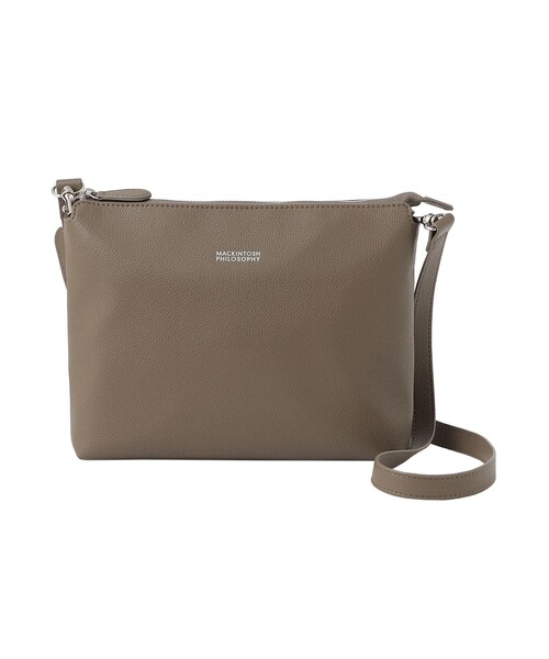 MACKINTOSH PHILOSOPHY(マッキントッシュ フィロソフィー)の「シンセティックシュリンクレザー 2WAYショルダーバッグ(ショルダーバッグ・メンズ・ブルー系その他7/ブラック/グレー系その他2・FREE)」の2枚目の写真
