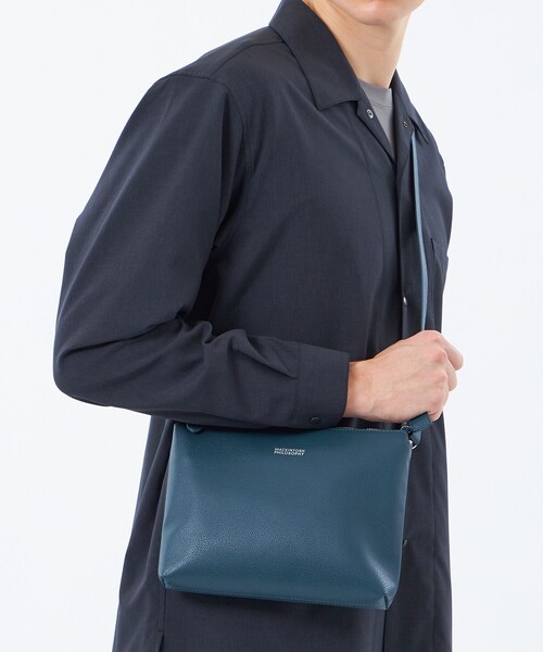 MACKINTOSH PHILOSOPHY(マッキントッシュ フィロソフィー)の「シンセティックシュリンクレザー 2WAYショルダーバッグ(ショルダーバッグ・メンズ・ブルー系その他7/ブラック/グレー系その他2・FREE)」の7枚目の写真