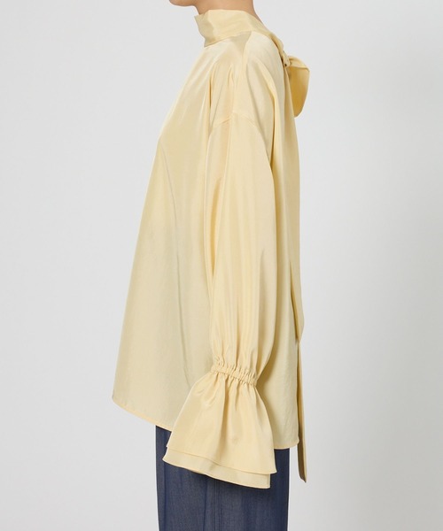 BABYLONE（バビロン）の「2WAYボウタイブラウス（シャツ/ブラウス・レディース・イエロー/ホワイト・フリー）」の22枚目の写真