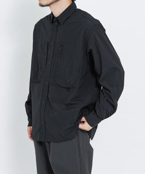 EKAL(エカル)の「HIKE SHIRTS(シャツ/ブラウス・メンズ・ブラック/オリーブ・LARGE/X-LARGE/MEDIUM)」の6枚目の写真