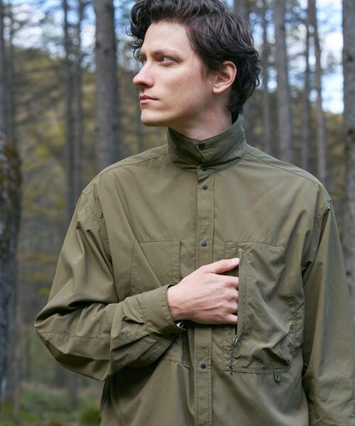 EKAL(エカル)の「HIKE SHIRTS(シャツ/ブラウス・メンズ・ブラック/オリーブ・LARGE/X-LARGE/MEDIUM)」の6枚目の写真