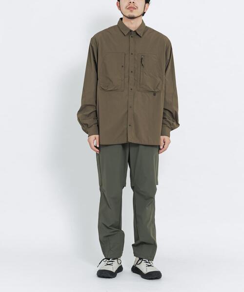 EKAL(エカル)の「HIKE SHIRTS(シャツ/ブラウス・メンズ・ブラック/オリーブ・LARGE/X-LARGE/MEDIUM)」の3枚目の写真