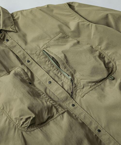 EKAL(エカル)の「HIKE SHIRTS(シャツ/ブラウス・メンズ・ブラック/オリーブ・LARGE/X-LARGE/MEDIUM)」の21枚目の写真