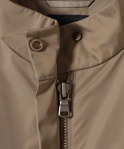 SHIPS(シップス)の「SHIPS Primary Navy Label:スタンドカラー ワイド スリーブ コート(ブルゾン・レディース・ベージュ系その他/ネイビー・36/38)」の7枚目の写真