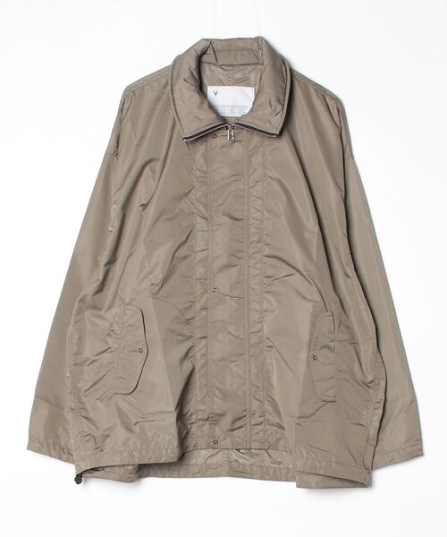 VOAAOV（ヴォアーブ）の「【VOAAOV】NYLON ZIP BLOUSON（ブルゾン・メンズ・ブラック/オリーブ/ネイビー・0/1/2）」の6枚目の写真