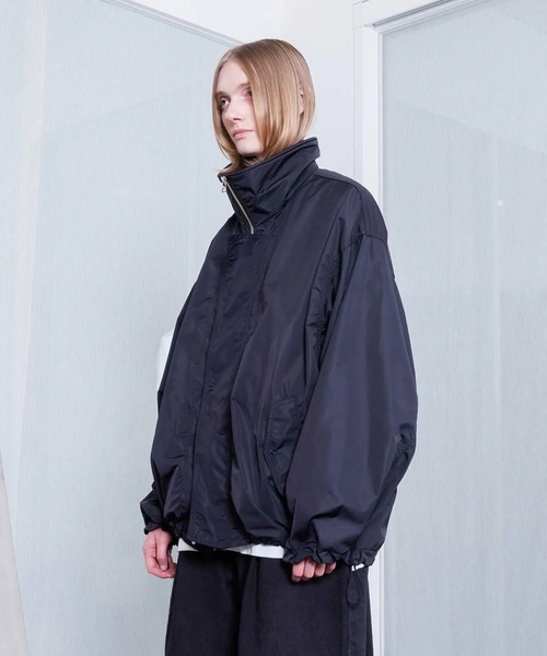 VOAAOV（ヴォアーブ）の「【VOAAOV】NYLON ZIP BLOUSON（ブルゾン・メンズ・ブラック/オリーブ/ネイビー・0/1/2）」の17枚目の写真