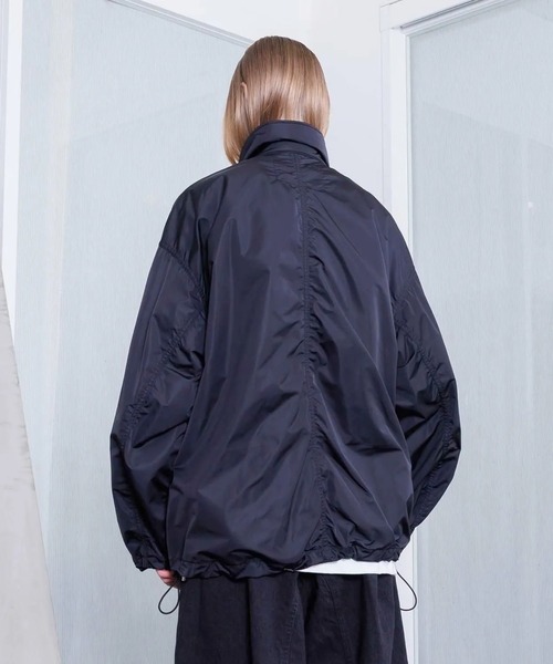 VOAAOV（ヴォアーブ）の「【VOAAOV】NYLON ZIP BLOUSON（ブルゾン・メンズ・ブラック/オリーブ/ネイビー・0/1/2）」の16枚目の写真