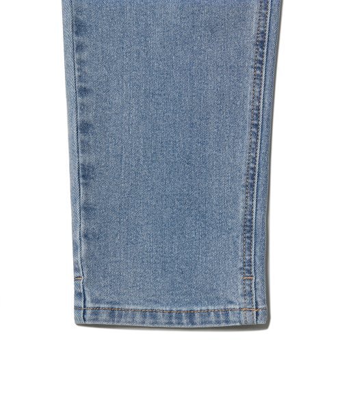 MUSINSA STANDARD KIDS（ムシンサスタンダードキッズ）の「テーパードバンディングデニムパンツ[ライトインディゴ]（デニムパンツ・レディース・その他・120/110/100/150/130/140）」の7枚目の写真