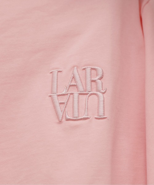 LARUTA（ラルータ）の「【LARUTA】厚盛りNEWちびロゴ刺繍ロンT（Tシャツ/カットソー・レディース・ピンク/その他1/その他2/その他3/オフホワイト・FREE）」の18枚目の写真