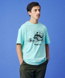 KAVU（カブー）の「KAVU/カブー Sea Otter Tee/シーオッター Tシャツ（Tシャツ/カットソー）」