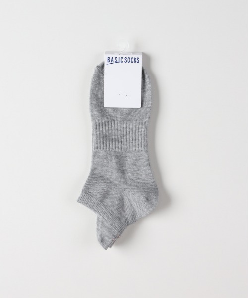 Right-on（ライトオン）の「BASIC SOCKS(ベーシックソックス)Ａスマイル刺繍ソックス（ソックス/靴下・レディース・ブラック/オフホワイト/グレー/イエロー/ピンク・フリー）」の4枚目の写真
