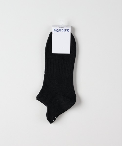 Right-on（ライトオン）の「BASIC SOCKS(ベーシックソックス)Ａスマイル刺繍ソックス（ソックス/靴下・レディース・ブラック/オフホワイト/グレー/イエロー/ピンク・フリー）」の3枚目の写真