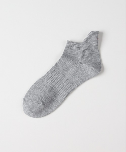 Right-on（ライトオン）の「BASIC SOCKS(ベーシックソックス)Ａスマイル刺繍ソックス（ソックス/靴下・レディース・ブラック/オフホワイト/グレー/イエロー/ピンク・フリー）」の8枚目の写真
