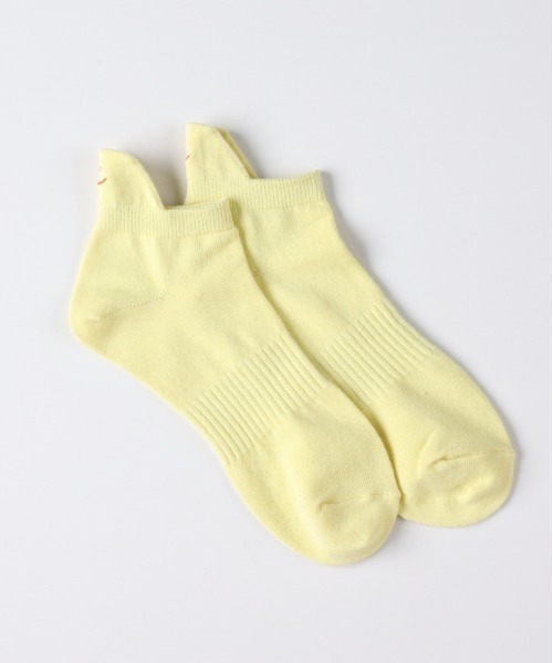 Right-on（ライトオン）の「BASIC SOCKS(ベーシックソックス)Ａスマイル刺繍ソックス（ソックス/靴下・レディース・ブラック/オフホワイト/グレー/イエロー/ピンク・フリー）」の14枚目の写真