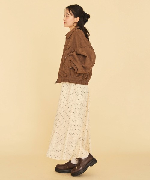 archives(アルシーヴ)の「ドットキャミワンピース(ワンピース・レディース・アイボリー/ブラック・MEDIUM)」の6枚目の写真