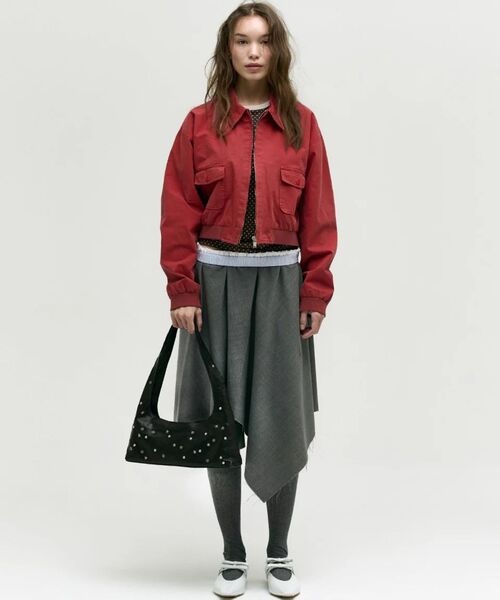 MARGE SHERWOOD（マージシャーウッド）の「【Geek Office / ギークオフィス】MARGESHERWOOD / HALTER HOBO（ハンドバッグ・レディース・ブラック・FREE）」の2枚目の写真