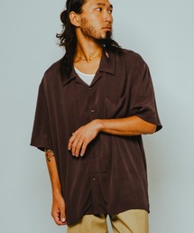 BIG MIKE（ビッグマイク）の「BIG MIKE ビックマイク /26春夏新作 半袖 レーヨン オープンカラー アロハシャツ //// 102625540（シャツ/ブラウス）」