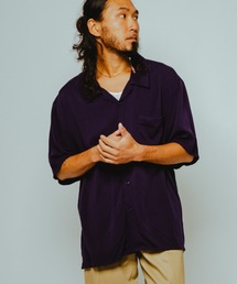 BIG MIKE（ビッグマイク）の「BIG MIKE ビックマイク /26春夏新作 半袖 レーヨン オープンカラー アロハシャツ //// 102625540（シャツ/ブラウス）」