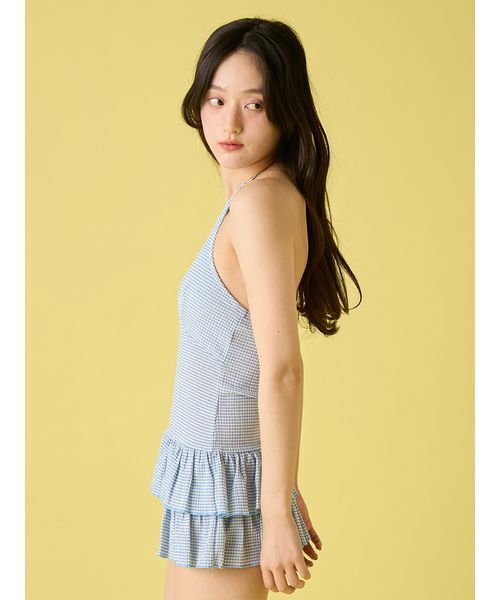 ボレロセットワンピース型スウィムウェア（水着）｜LILY BROWN（リリー