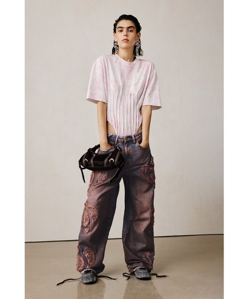 Desigual(デシグアル)の「【Desigual Studio】メタルバックル レザー中型ショルダーバッグ(ショルダーバッグ・レディース・レッド・FREE)」の1枚目の写真