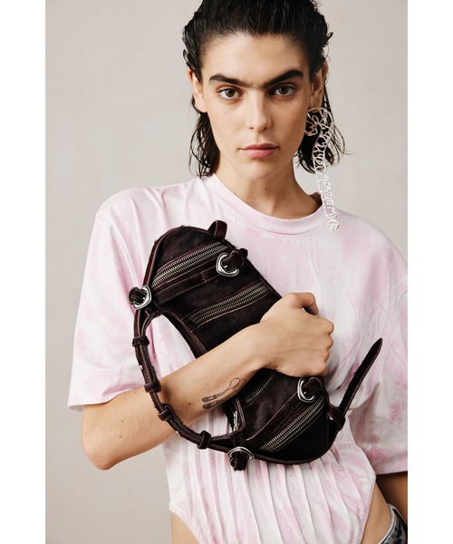 Desigual(デシグアル)の「【Desigual Studio】メタルバックル レザー中型ショルダーバッグ(ショルダーバッグ・レディース・レッド・FREE)」の7枚目の写真